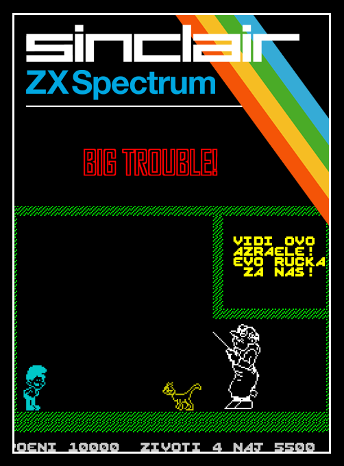 Big Trouble! box art