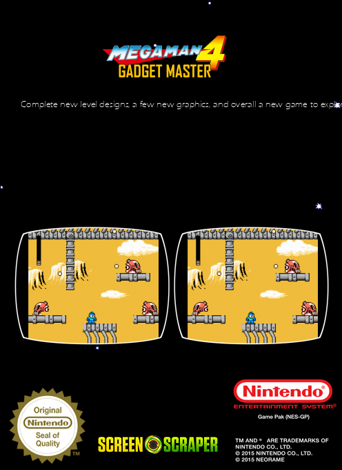 MegaMan IV : Gadget Master — box-2D-back (SS)