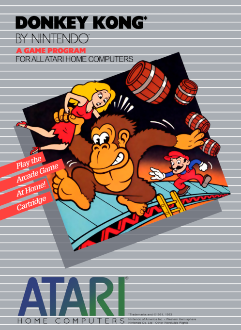 Donkey Kong box art