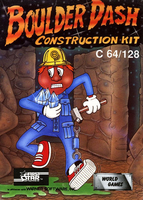 Boulder Dash Construction Kit — box-2D (EU)