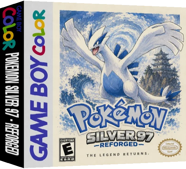 Pokemon Silver 97 - Reforged — box-3D (WOR)
