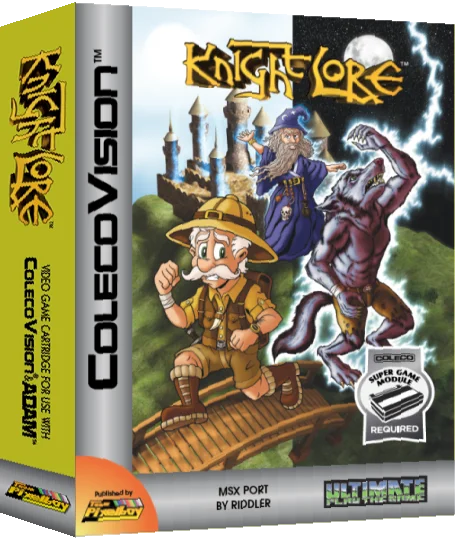 Knight Lore — box-3D (WOR)