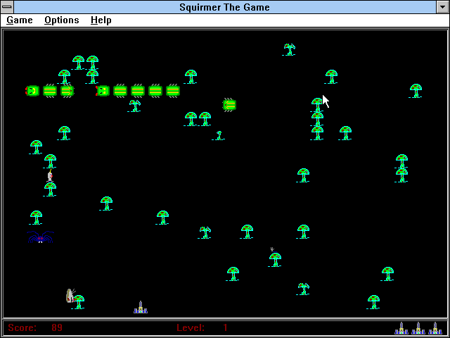 Squirmer The Game — ss (WOR)