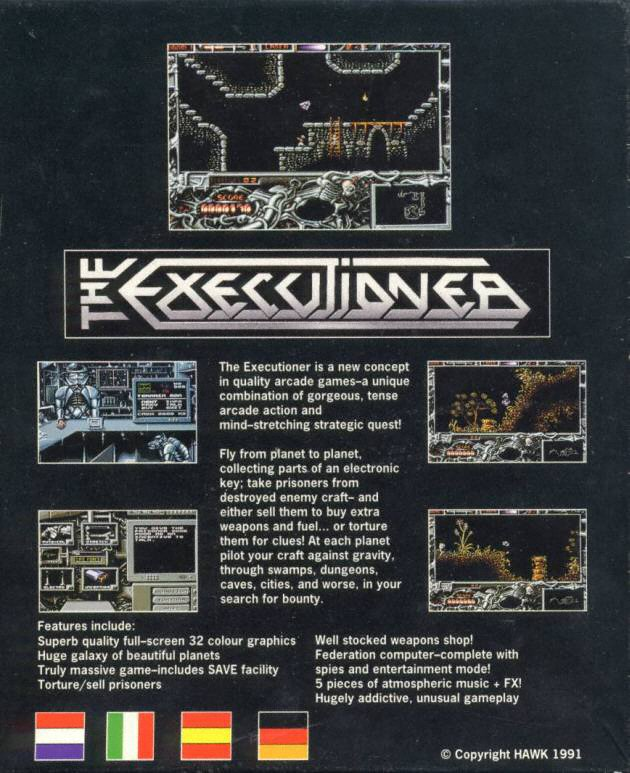 The Executioner — box-2D-back (WOR)