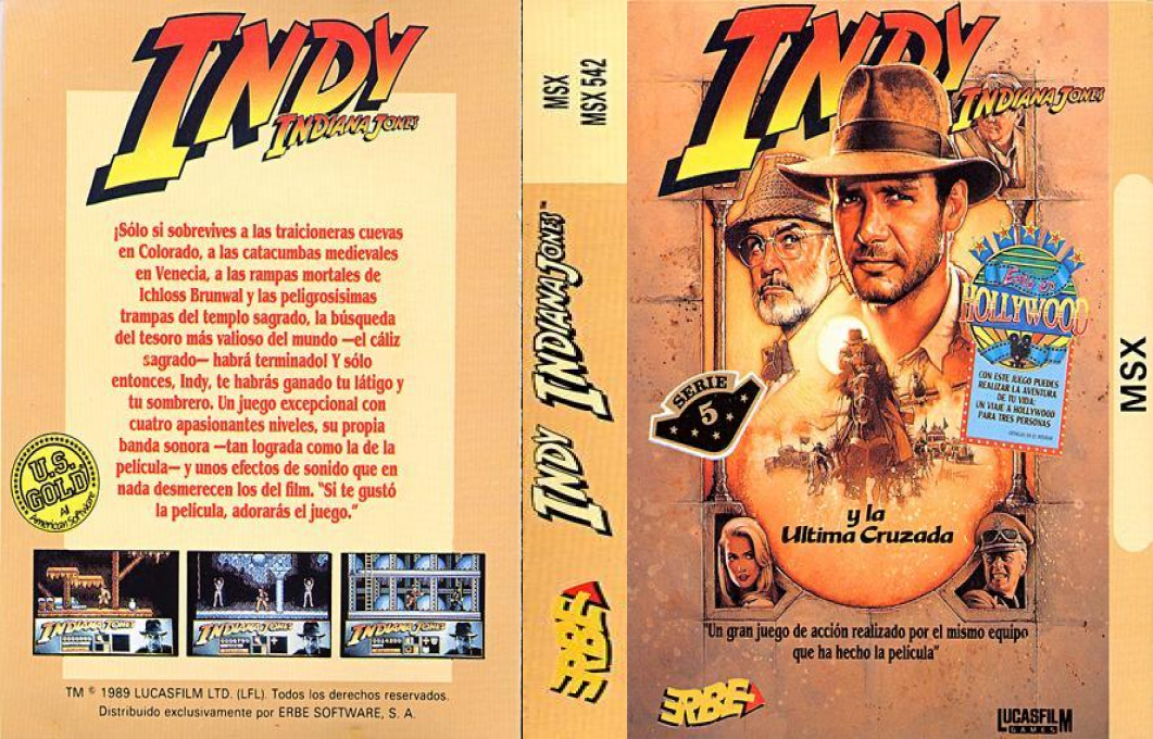 Indiana Jones And The Last Crusade — box-texture (SP)