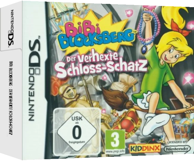 Bibi Blocksberg - Der Verhexte Schloss-Schatz — box-3D (DE)