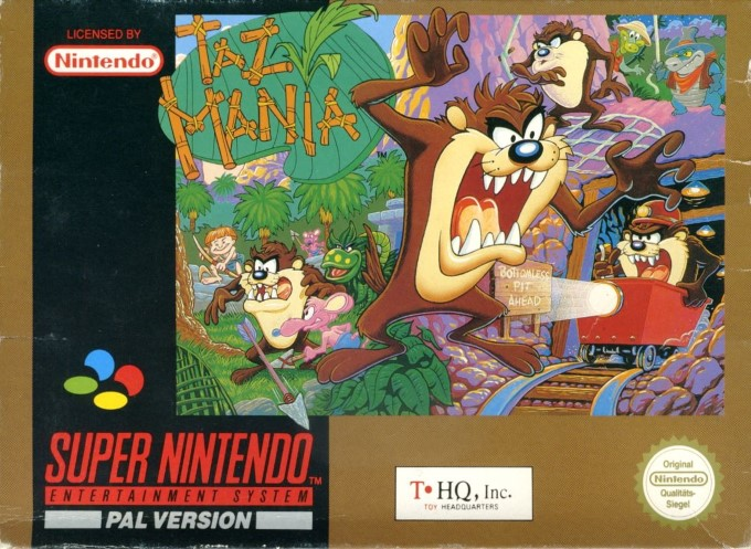 Taz-mania — box-2D (DE)