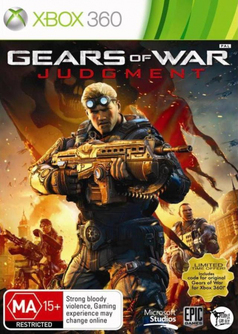 Gears of War - Judgment — box-2D (AU)