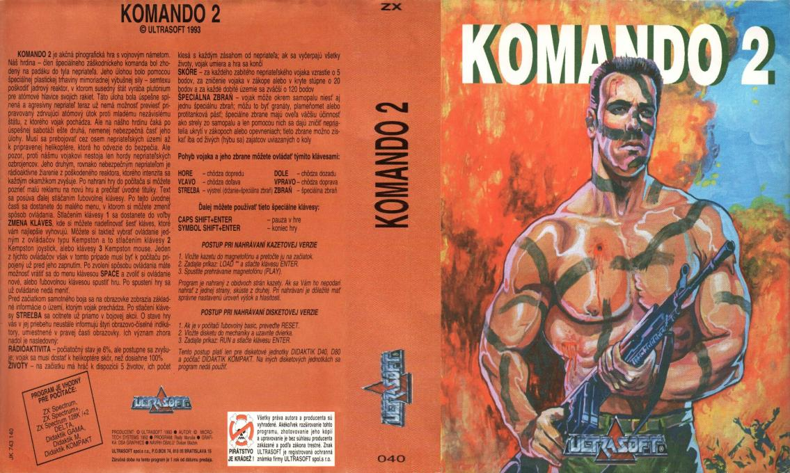 Komando 2 — box-texture (EU)