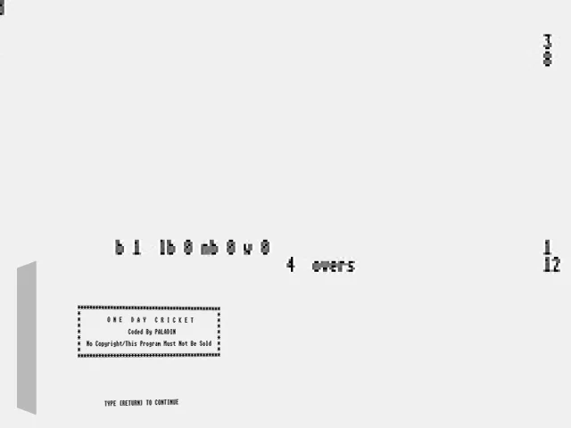 One Day Cricket — mixrbv2 (WOR)