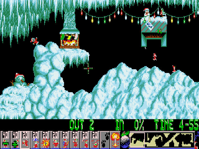 Xmas Lemmings — ss (WOR)