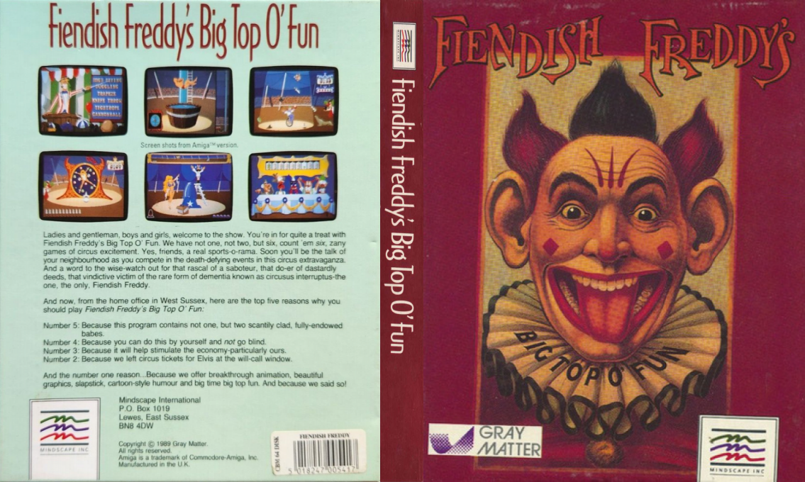 Fiendish Freddy's Big Top O' Fun — box-texture (EU)