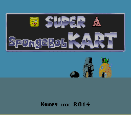 Super Spongebob Kart — sstitle (WOR)
