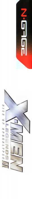 X-Men Legends 2 - Rise of Apocalypse — box-2D-side (EU)