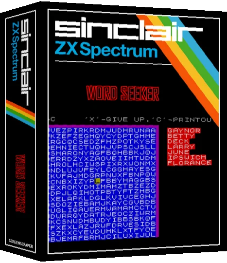 Word Seeker — box-3D (SS)