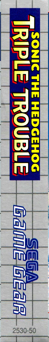 Sonic The Hedgehog - Triple Trouble — box-2D-side (EU)
