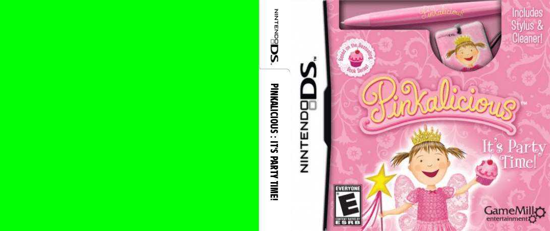 Pinkalicious - It's Party Time! — box-texture (US)