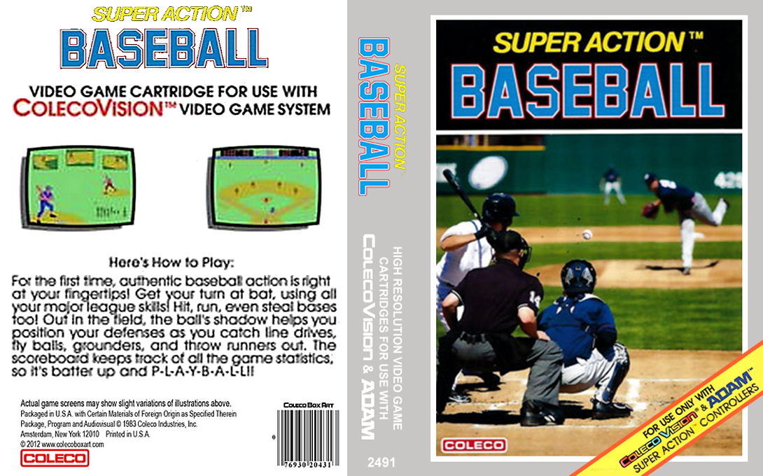 Super Action Baseball — box-texture (US)