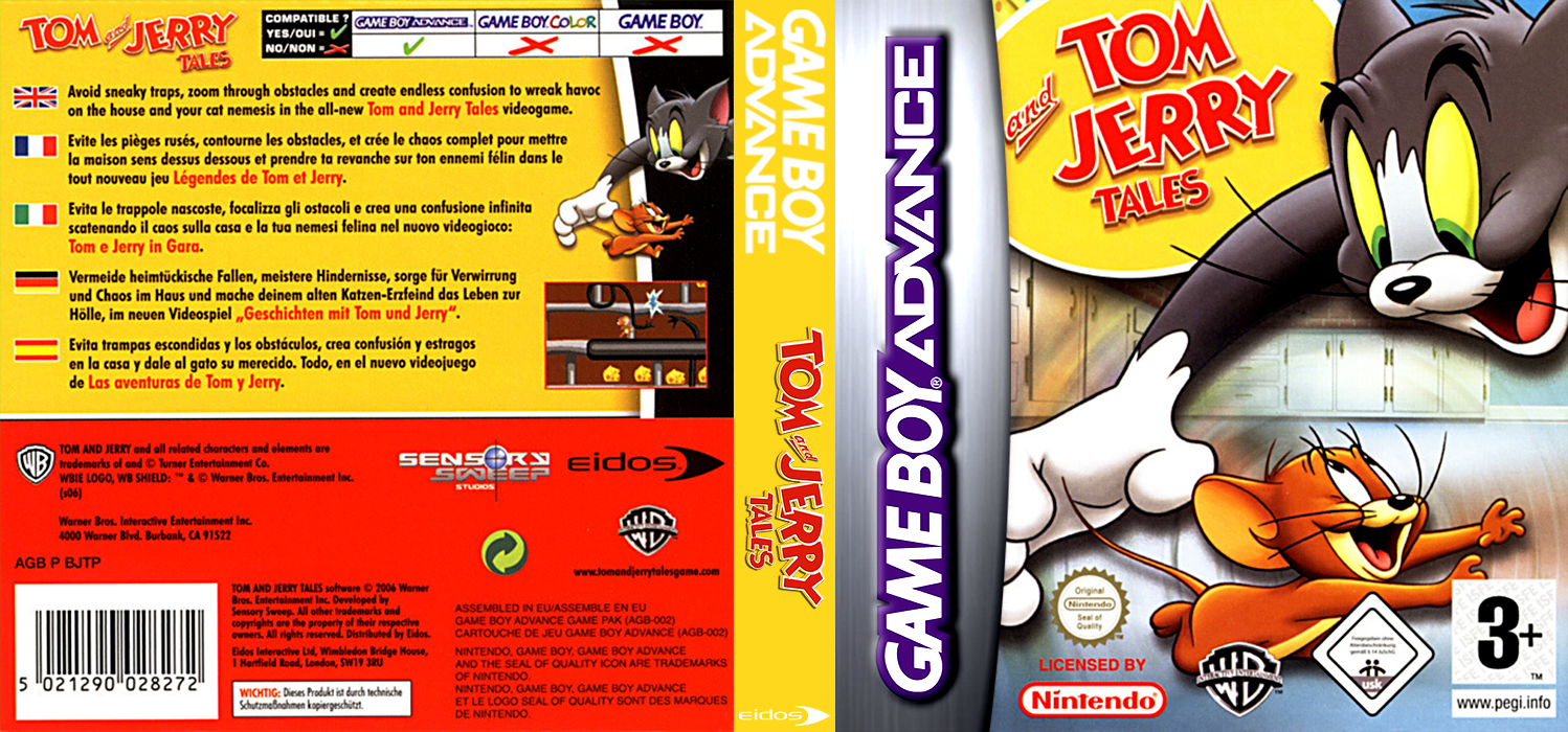 Tom and Jerry Tales — box-texture (EU)