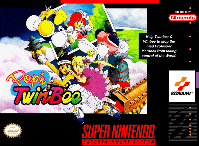 Pop'n Twinbee box art