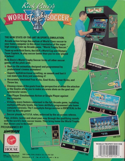 World Cup Soccer - Italia '90 — box-2D-back (US)