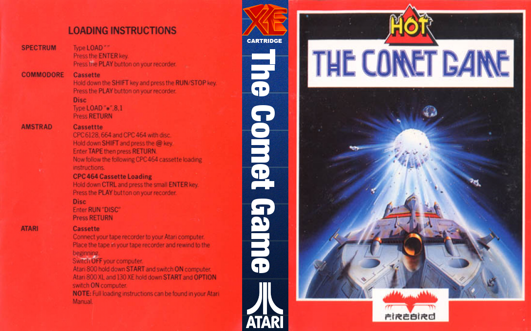 Comet Game, The — box-texture (EU)