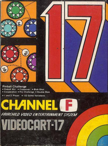 Videocart-17 - Pinball Challenge box art