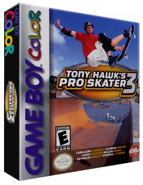 Tony Hawk's Pro Skater 3 — box-3D (US)