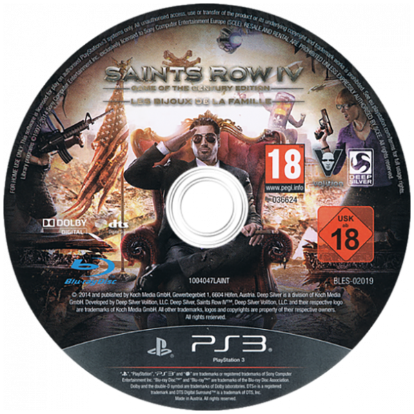 Saints Row 4 - Edition Jeu Du Siècle — support-2D (EU)