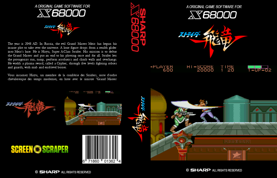Strider Hiryuu — box-texture (SS)