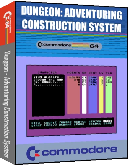 Dungeon : Adventuring Construction System — box-3D (CUS)