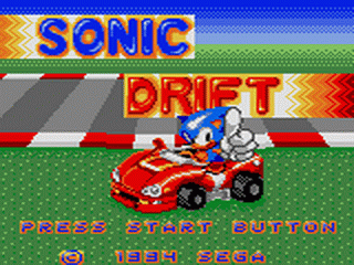Sonic Drift 2 — sstitle (JP)