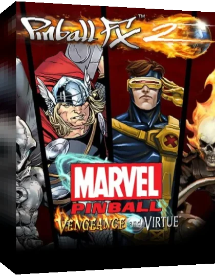 Zen Pinball 2 - Marvel Pinball - Vengeance and Virtue — box-3D (EU)