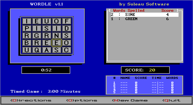 Wordle — ss (WOR)