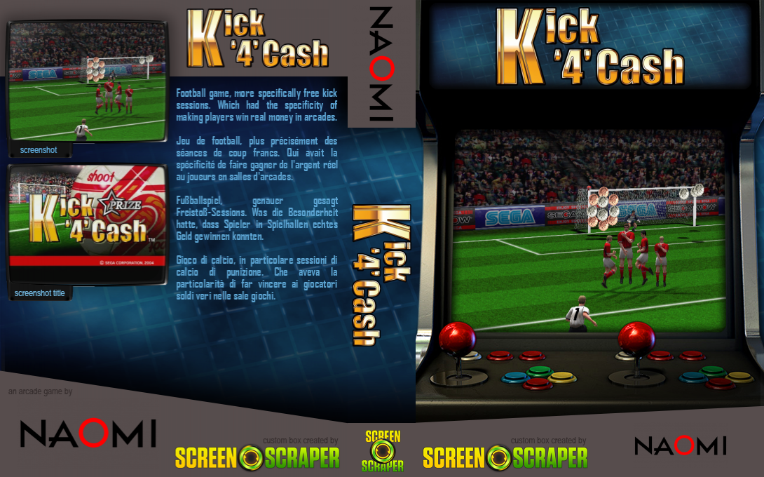 Kick '4' Cash — box-texture (SS)