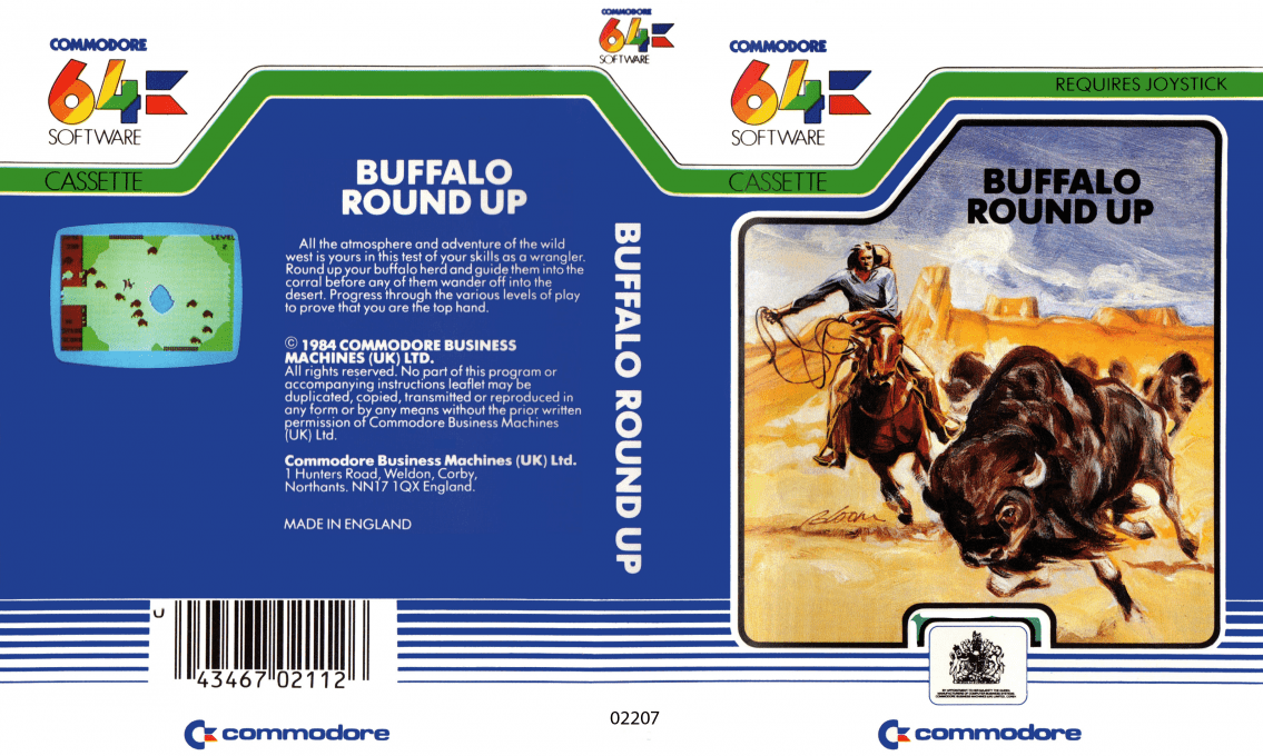 Buffalo Roundup — box-texture (EU)