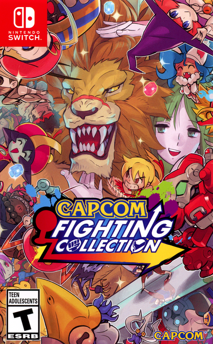 Capcom Fighting Collection box art