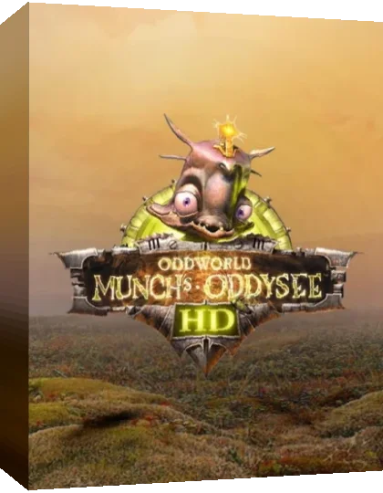 Oddworld - Munch's Oddysey HD — box-3D (EU)