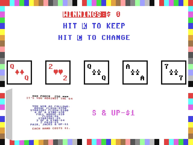 Poker 256 — mixrbv2 (WOR)