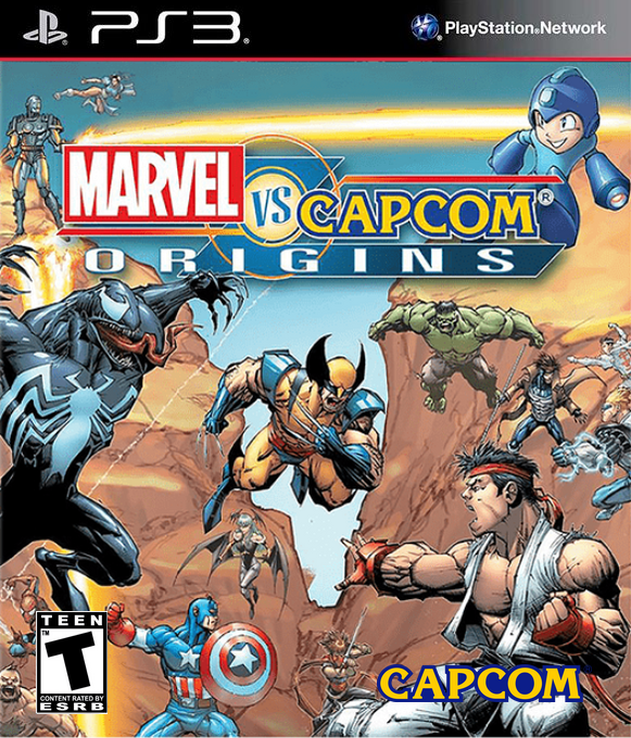 Marvel vs. Capcom - Origins box art