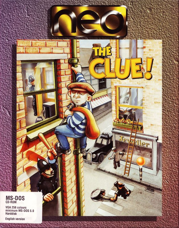 Clue!, The box art