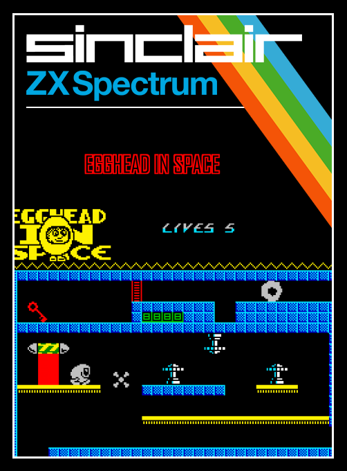 Egghead in Space box art