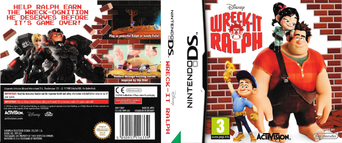 Wreck-It Ralph — box-texture (EU)