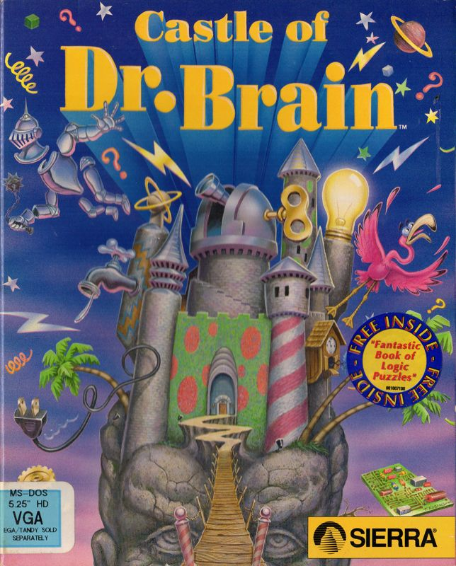 Castle Of Dr. Brain box art