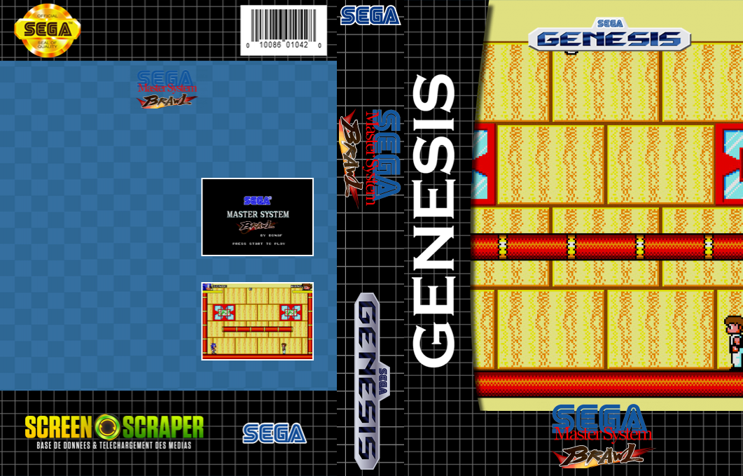 Sega Master System Brawl — box-texture (SS)