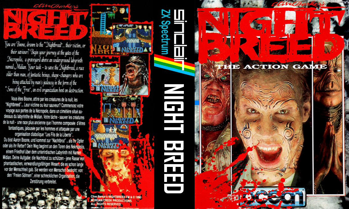 Nightbreed - The Action Game — box-texture (EU)