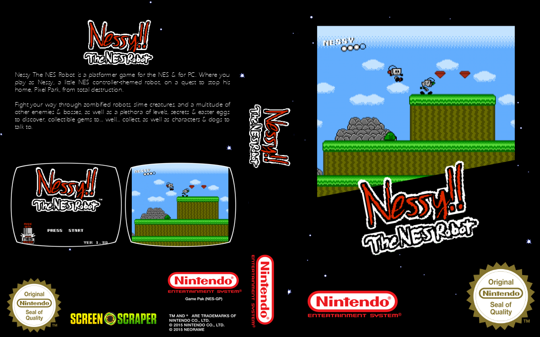 Nessy the NES Robot — box-texture (SS)