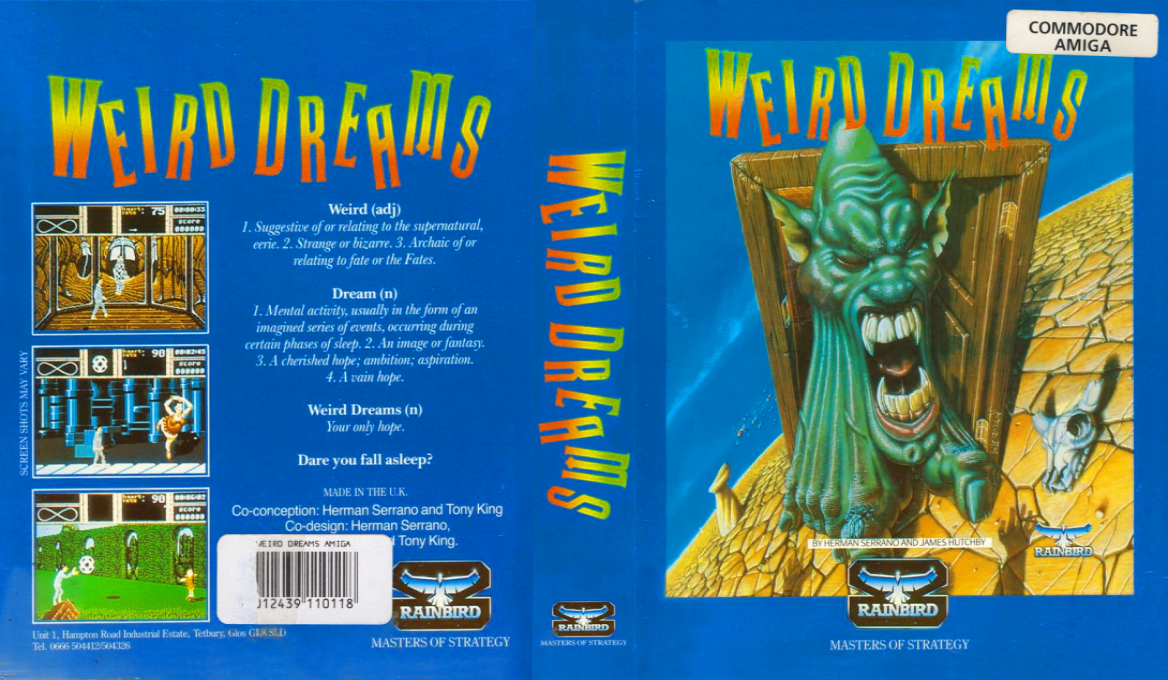 Weird Dreams — box-texture (EU)