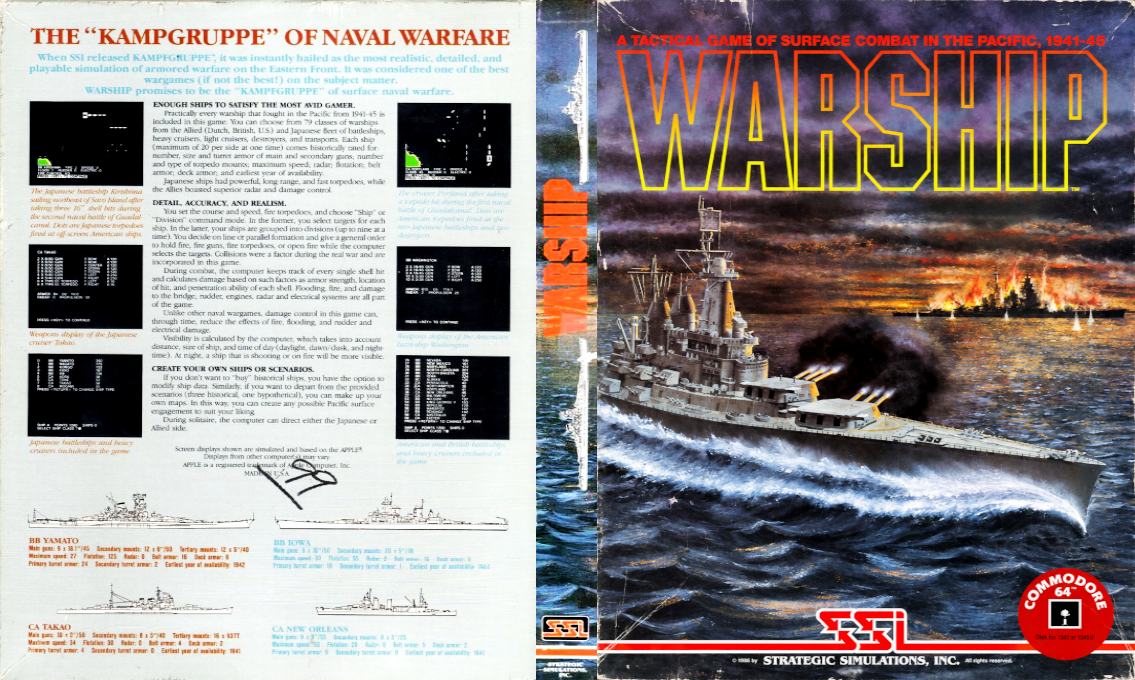 Warship — box-texture (US)