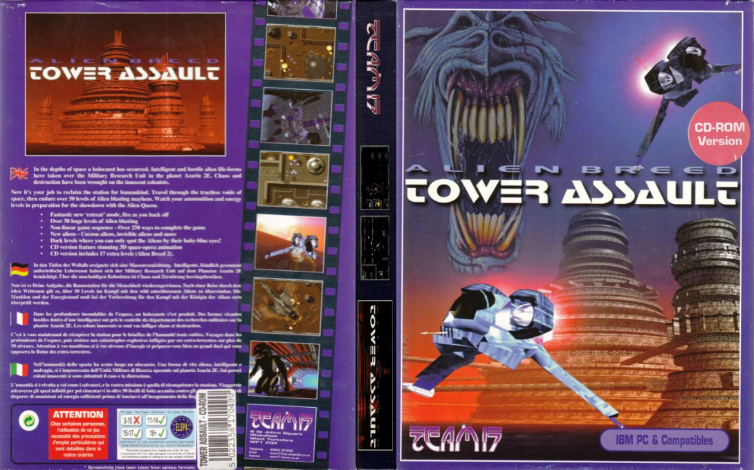 Alien Breed - Tower Assault — box-texture (EU)